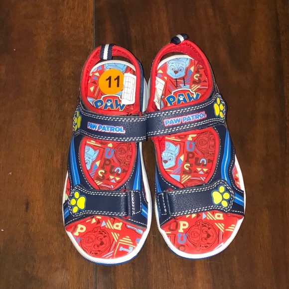 paw patrol sandals boy